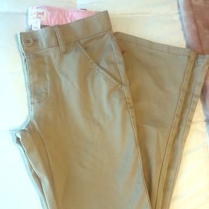 Girls khaki pants